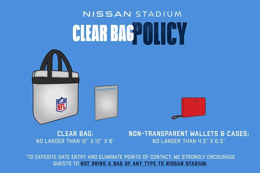 stadium bag policy